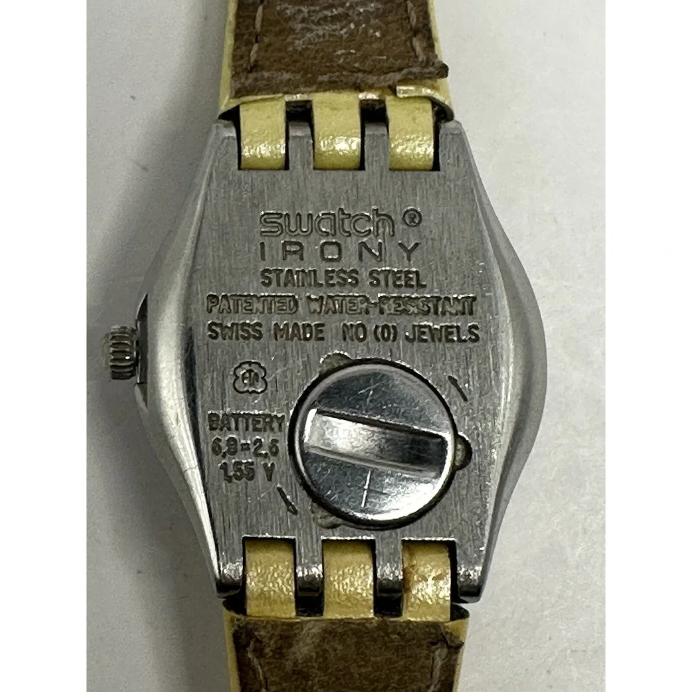 Swatch Irony AG 1995‎ New Battery Ladies Watch 25MM 7